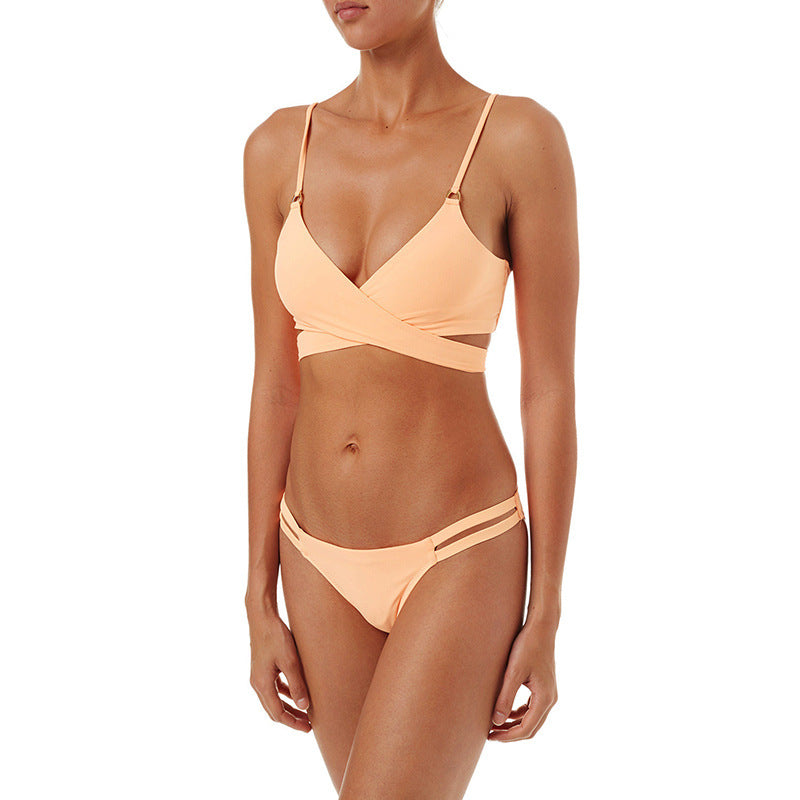 Sexy Bikini Set Women's Two-Piece Swimsuit European and American Style