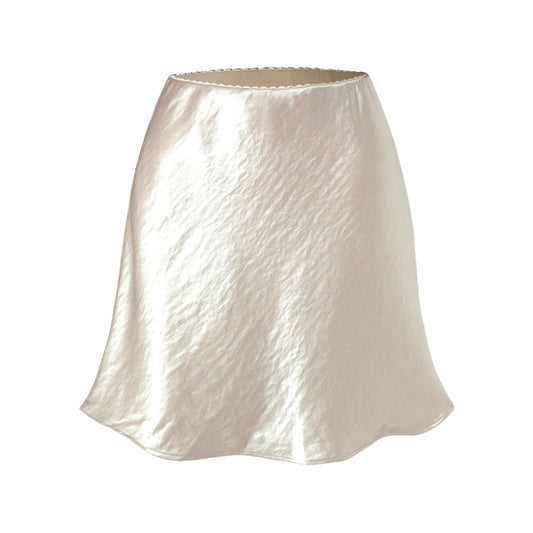 Women's half skirt elastic short skirt