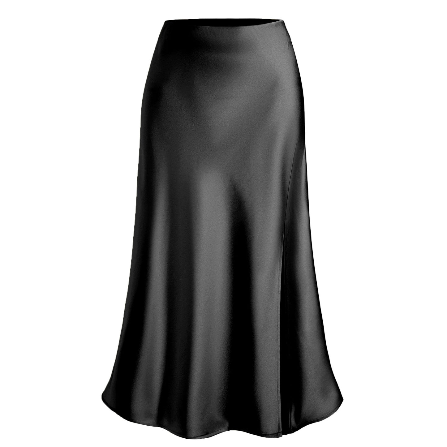 Women's Skirt High Waist Elastic Long Skirt