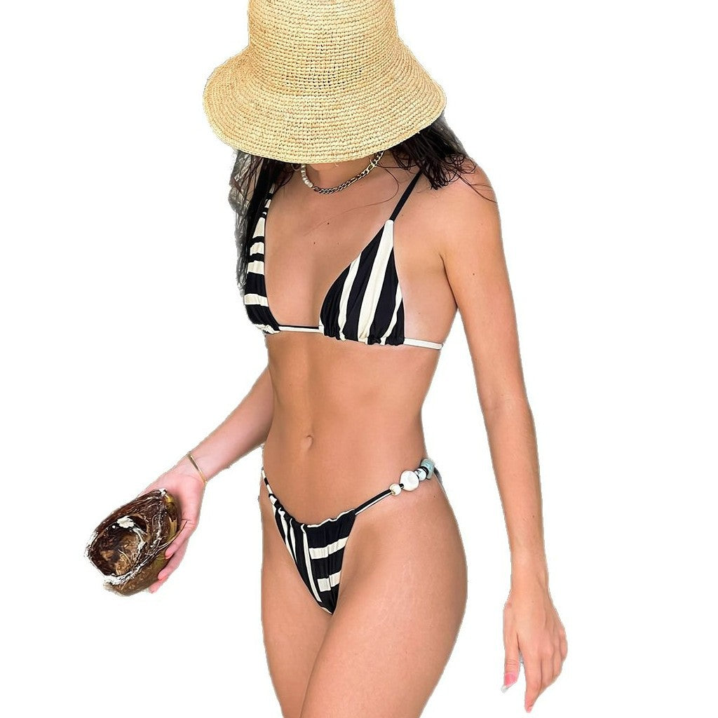 Sexy Bikini Style Spliced Two-Piece Women's Swimsuit