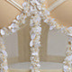 Lace-up Hot Selling Net Bra Outerwear Shaping Bone Strap Crystal
