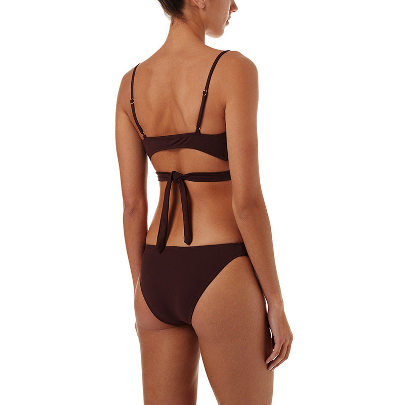 Sexy Bikini Set Women's Two-Piece Swimsuit European and American Style