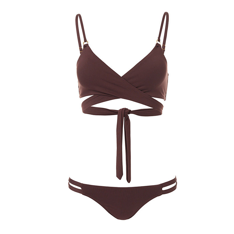 Sexy Bikini Set Women's Two-Piece Swimsuit European and American Style