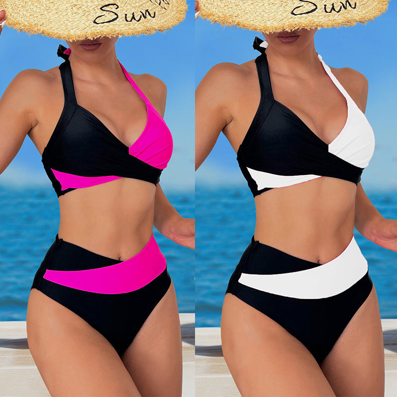 High Waist Two-Piece Swimsuit Women's Swimwear