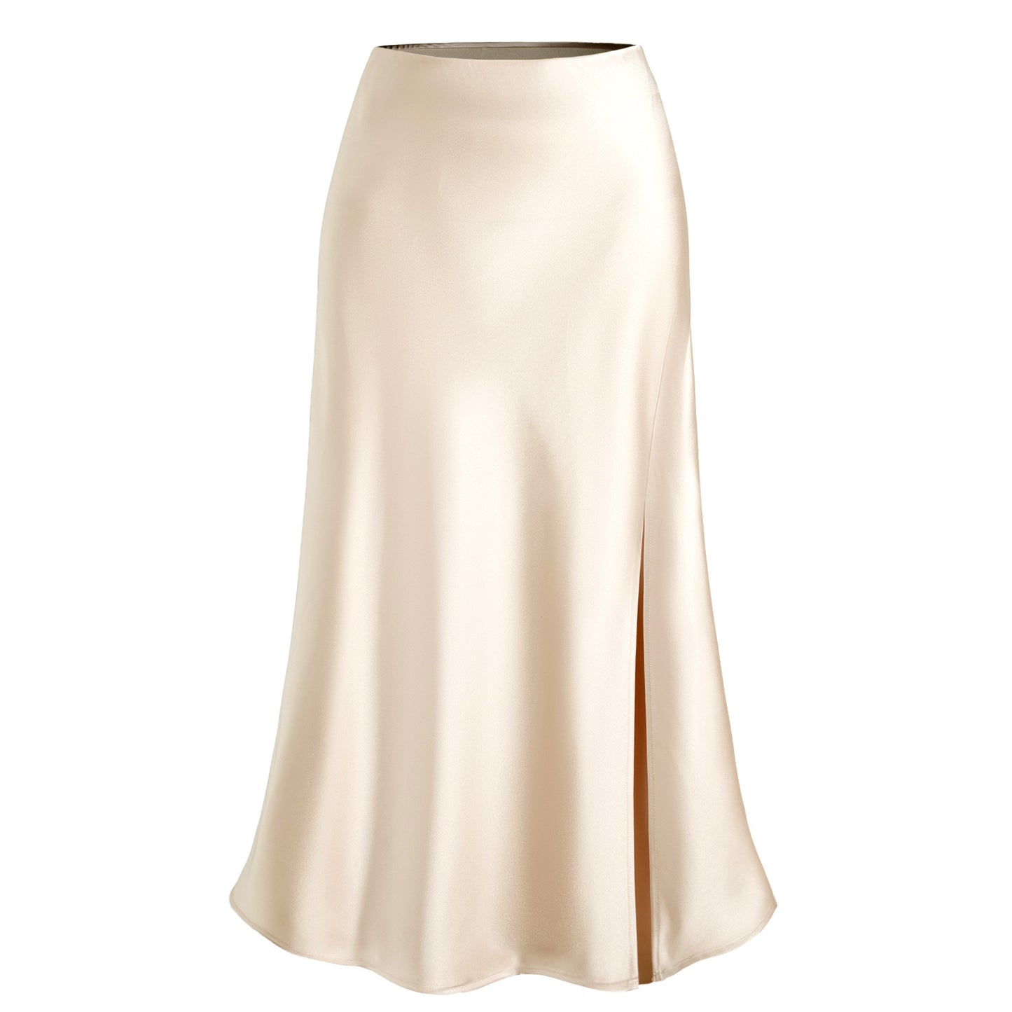 Women's Skirt High Waist Elastic Long Skirt