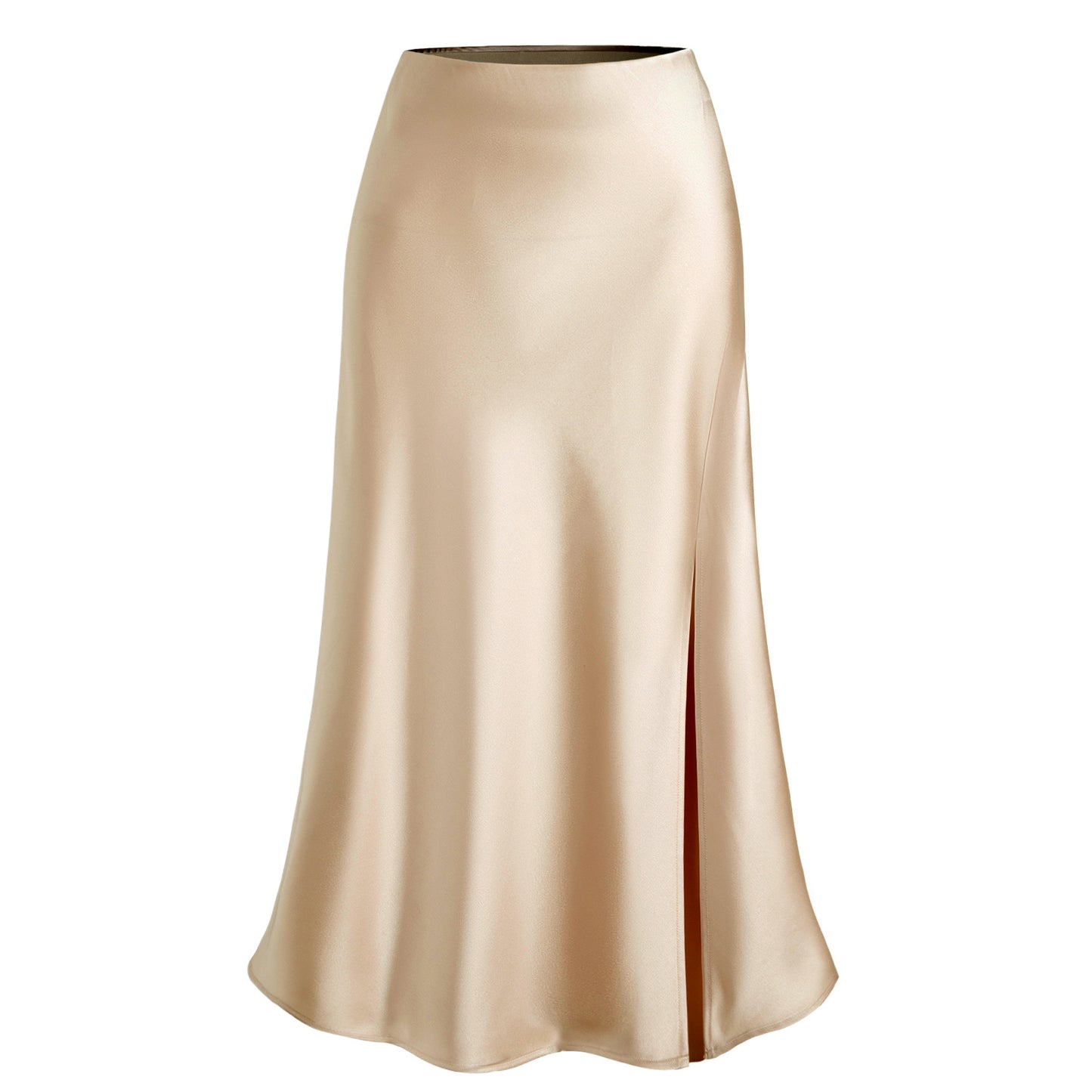 Women's Skirt High Waist Elastic Long Skirt