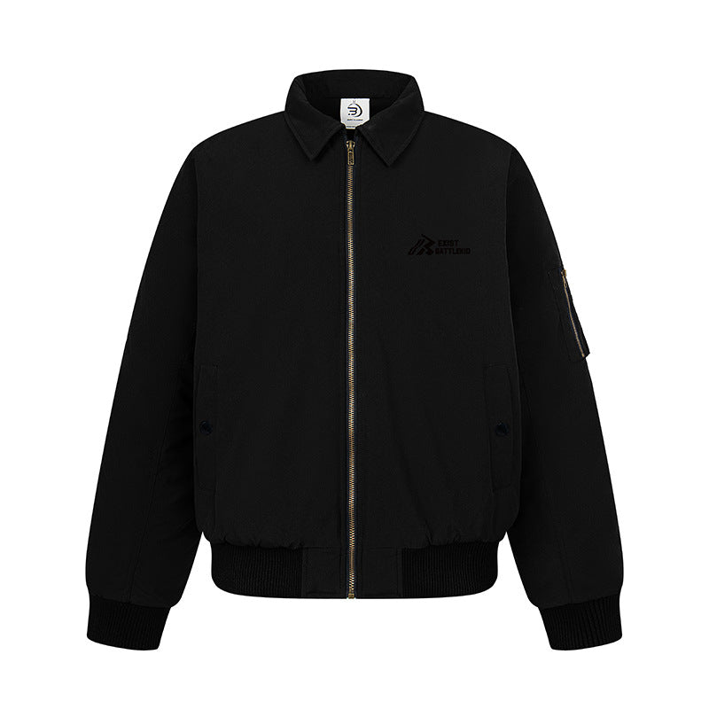 Collar flying jacket cotton jacket