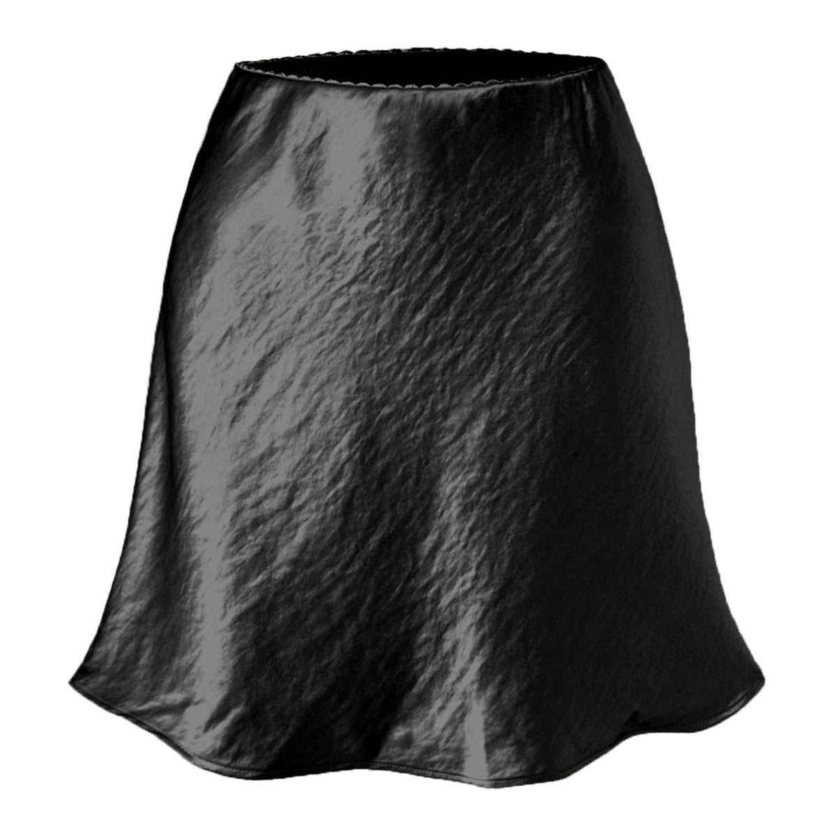 Women's half skirt elastic short skirt
