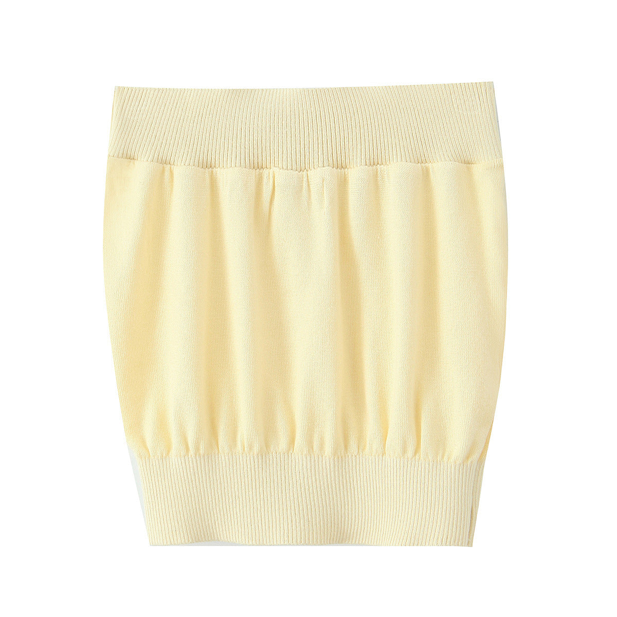 Short top strapless