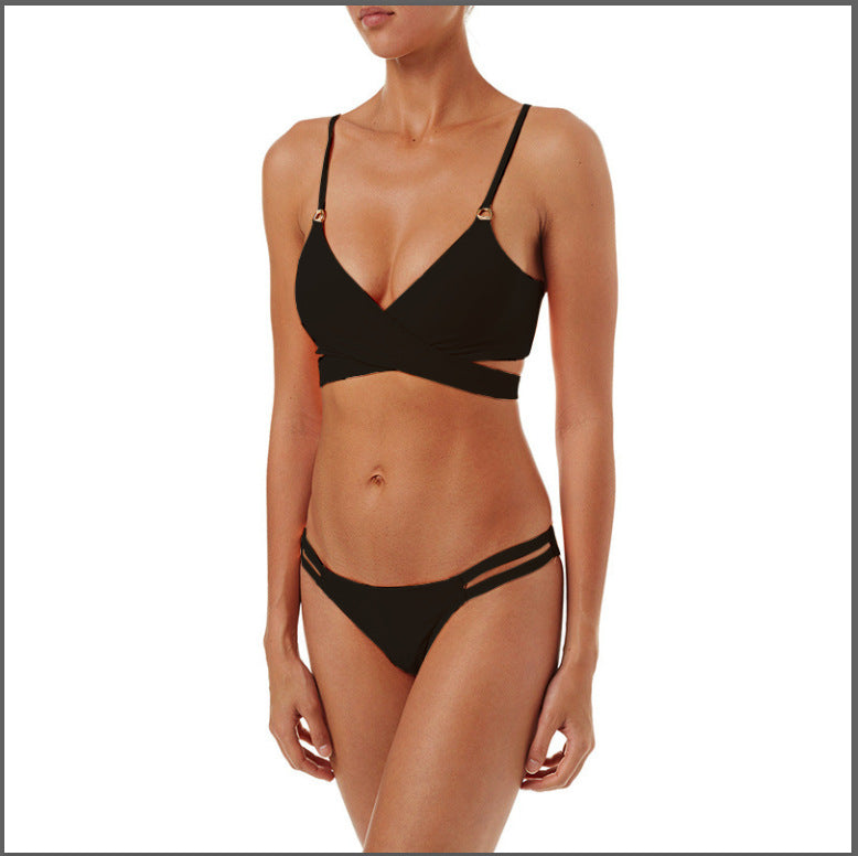 Sexy Bikini Set Women's Two-Piece Swimsuit European and American Style