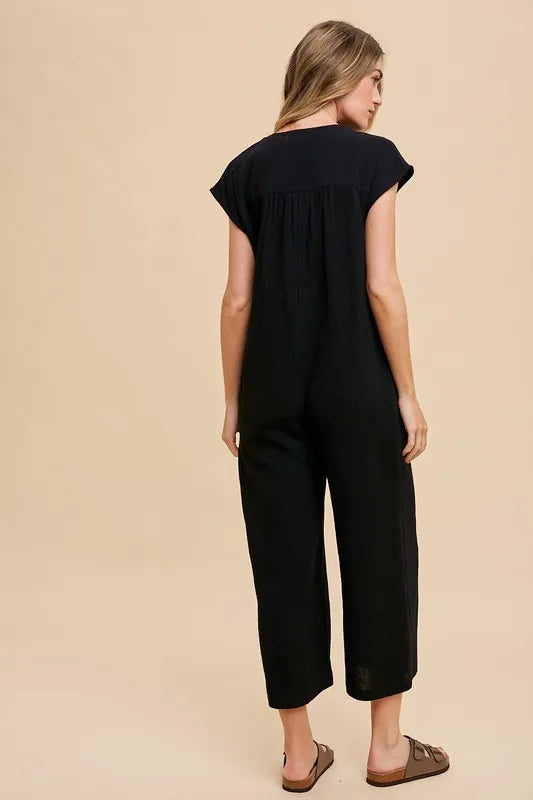 Stylish Wide Leg Cotton