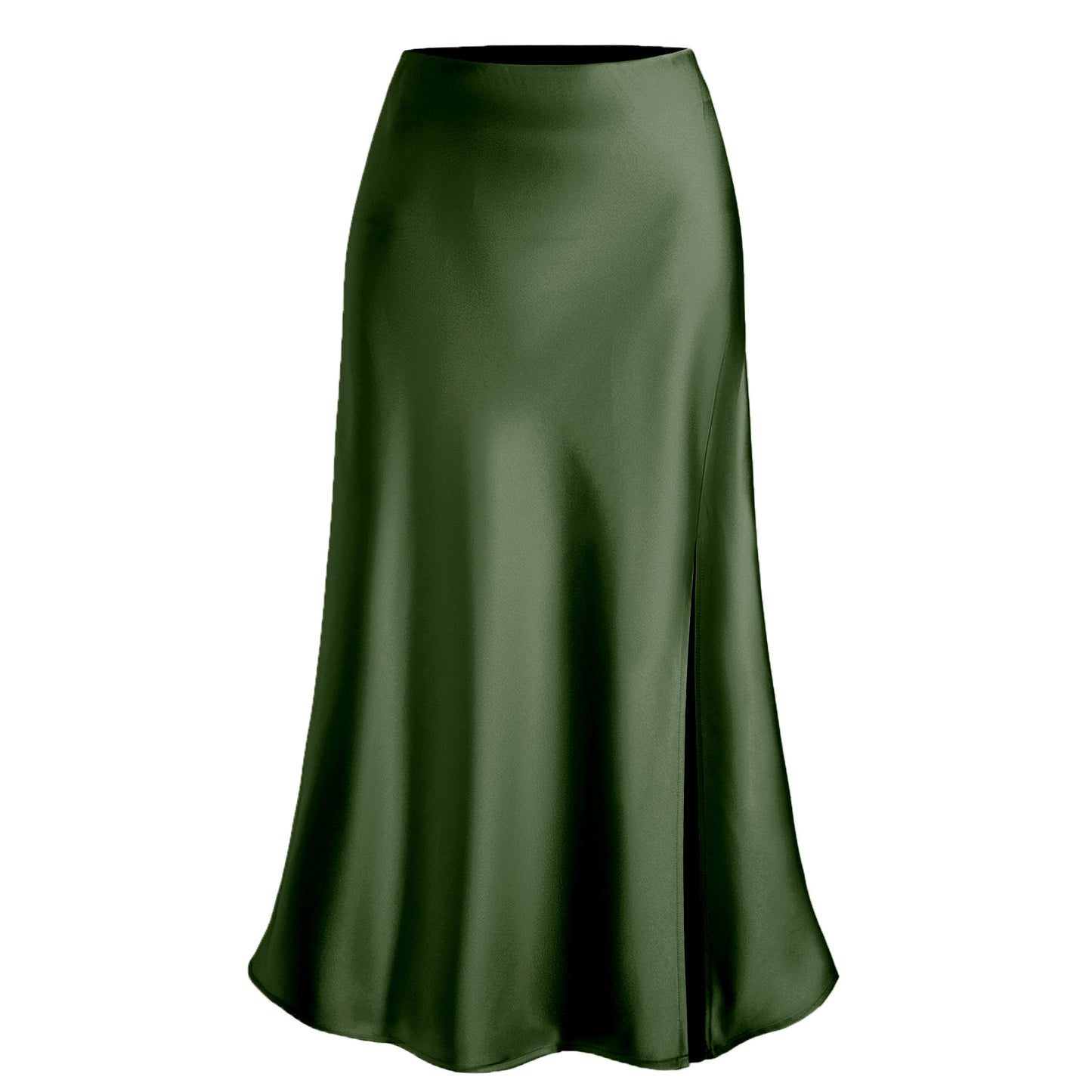Women's Skirt High Waist Elastic Long Skirt