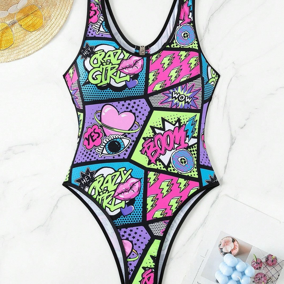 Style Printed Jumpsuit Women's Wholesale