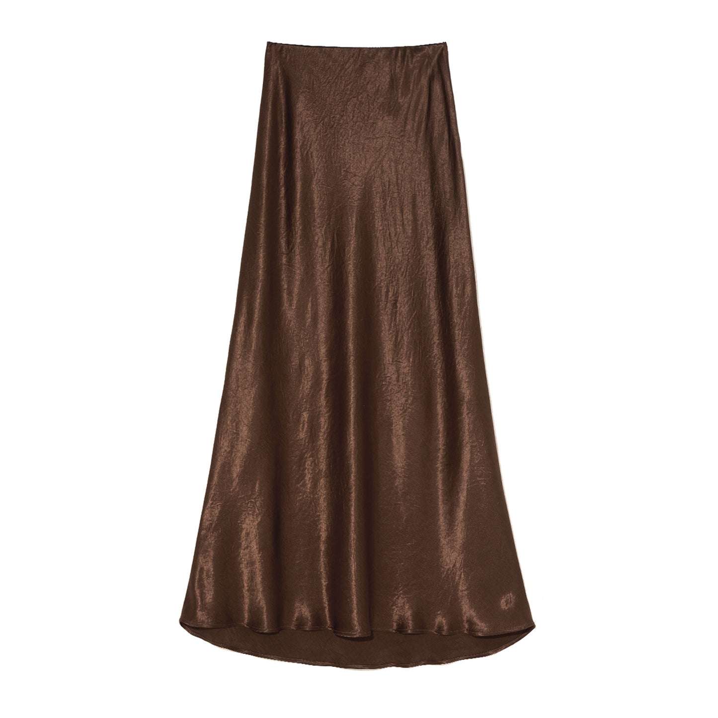 Skirt High Waist Elastic Long Skirt