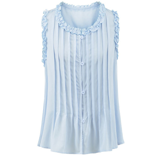 Black fungus edge pressure strip single breasted top