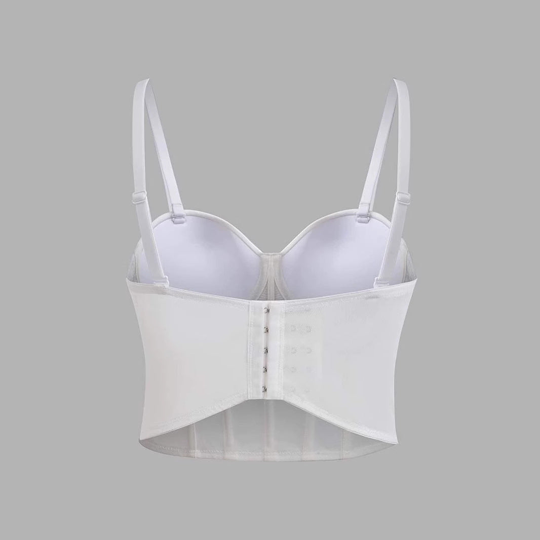 Mesh Breathable Inner Layer and Multi-Dopamine Sexy Strapless