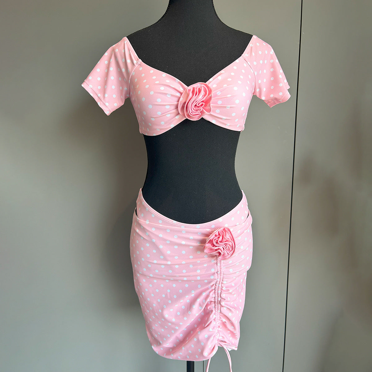 Three-Piece Style Sexy Floral Separated Women's Swimsuit