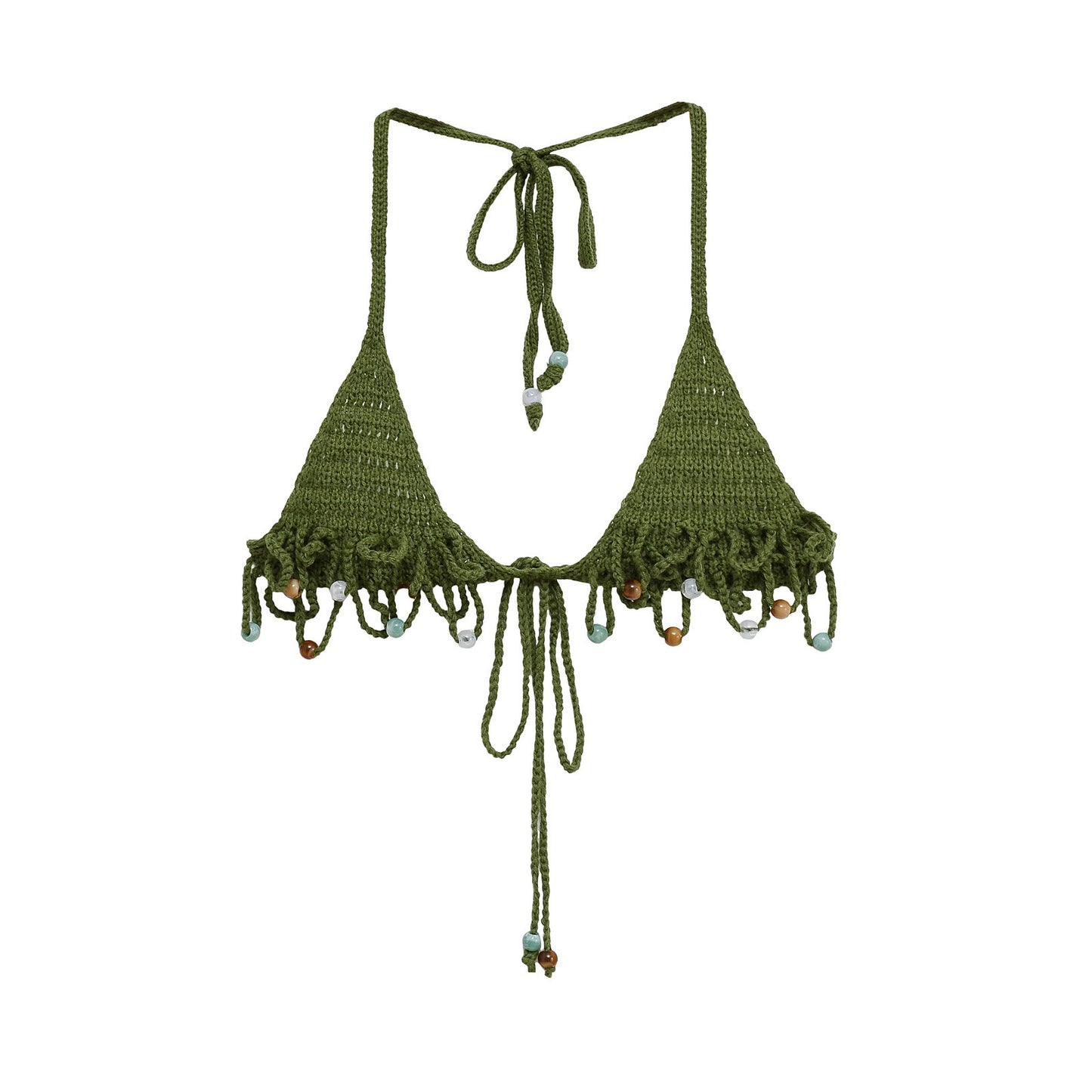 Women's Clothing Summer Vacation Style Set Hand-knitted Sexy Korean Slim Swimsuit